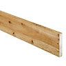 Metsä Wood Sawn Spruce Stick timber (L)1.8m (W)100mm (T)19mm, Pack of 10