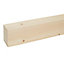 Metsä Wood Smooth Planed Square edge Stick timber (L)2.4m (W)94mm (T)69mm