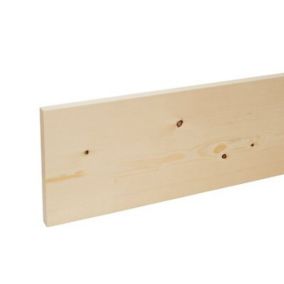 Metsä Wood Smooth Planed Square edge Whitewood spruce Stick timber (L)2.4m (W)169mm (T)18mm