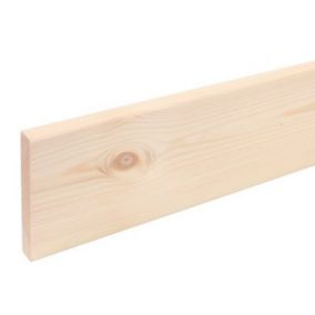 Metsä Wood Smooth Planed Whitewood spruce Stick timber (L)2.4m (W)119mm (T)18mm