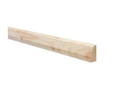 Metsä Wood Softwood Skirting board (L)2100mm (W)44mm