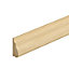 Metsä Wood Unfinished Softwood Picture rail (L)2.4m (W)44mm (T)20mm, Pack of 4