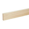 Metsä Wood Whitewood Stick timber (L)2.4m (W)75mm (T)25mm RSUS09P, Pack of 4