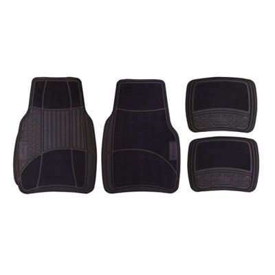 MICHELIN CARPET/RUBB MATS 4PCS BL
