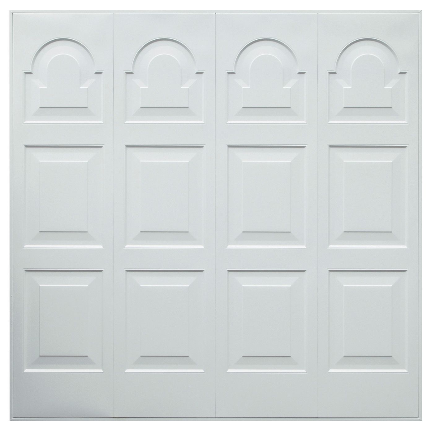 Michigan Georgian Retractable Garage Door H 1981mm W 2134mm Diy At B Q