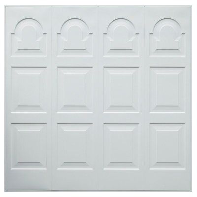 Michigan Georgian Retractable Garage door, (H)1981mm (W)2286mm
