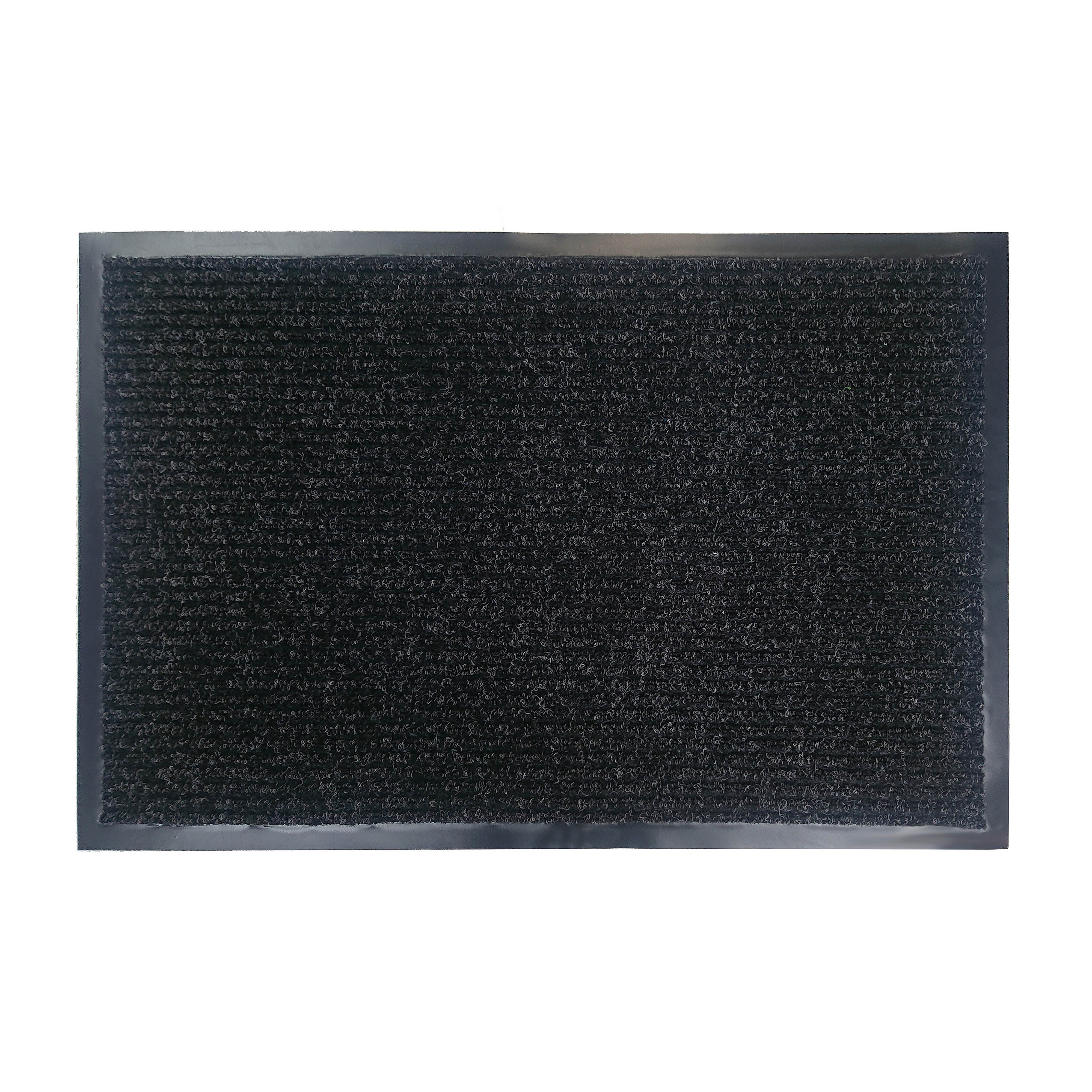 Mighty Mats® Dark Grey Striped Barrier mat, 120cm x 80cm