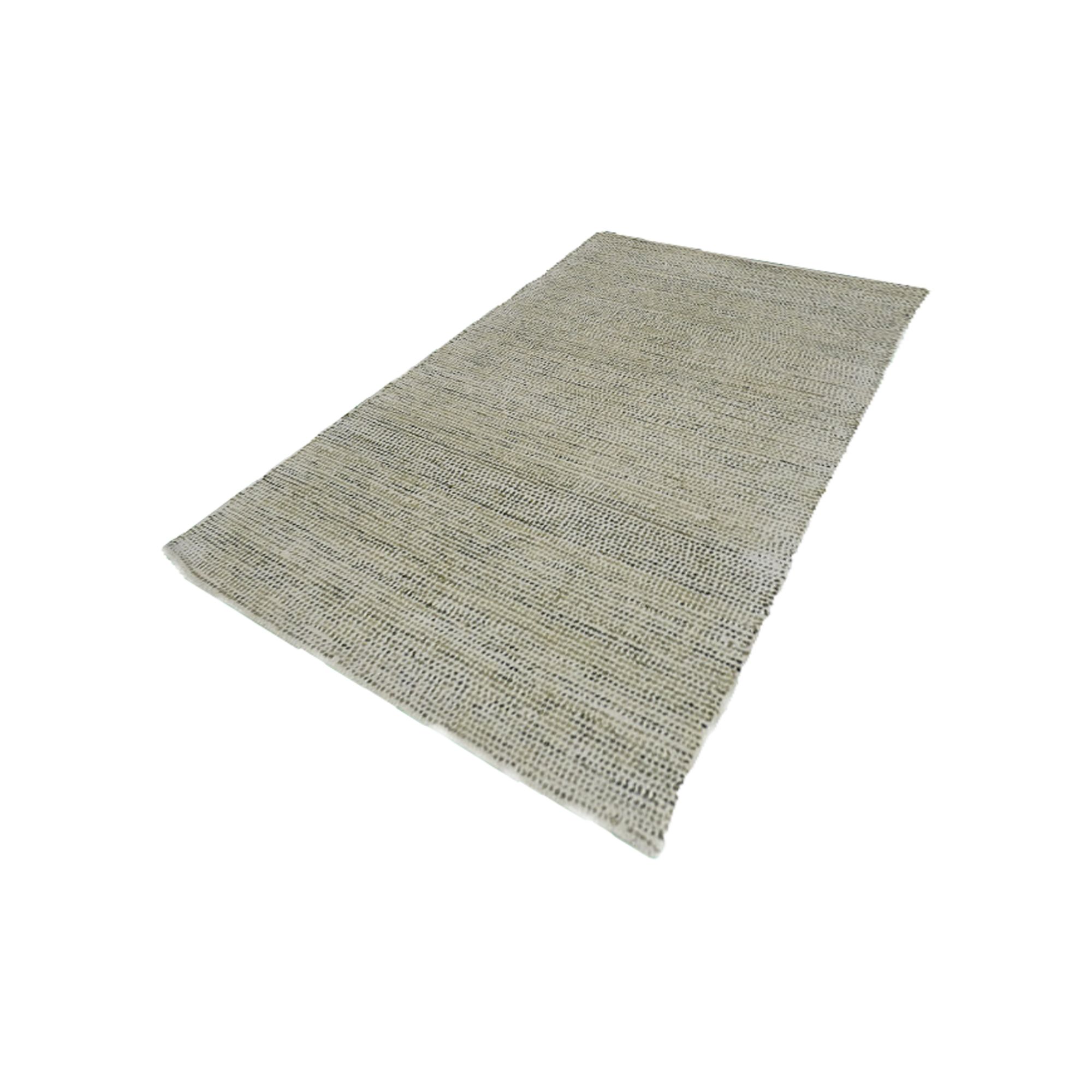 Milano Green Striped Large Rug, (L)230cm x (W)160cm