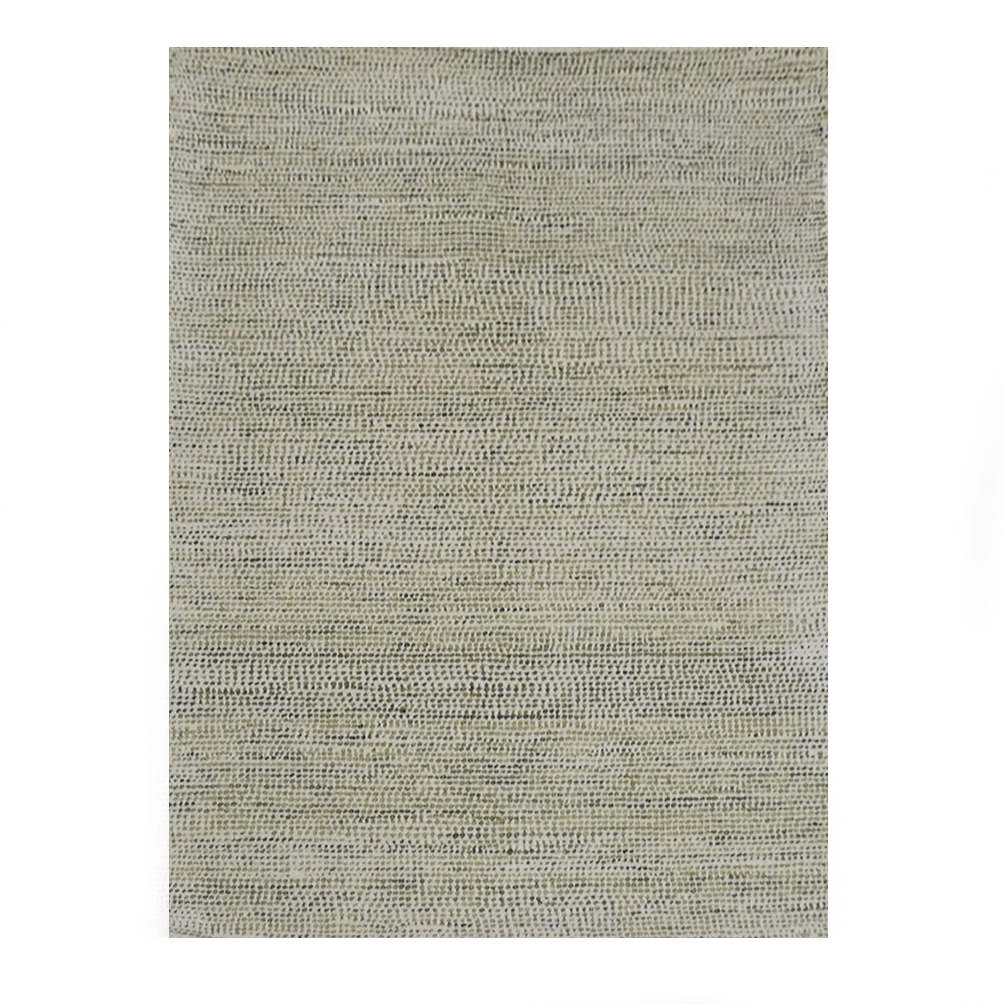 Milano Green Striped Large Rug, (L)230cm x (W)160cm