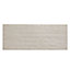 Milestone Ivory Matt Ceramic Wall Tile, Pack of 14, (L)500mm (W)200mm