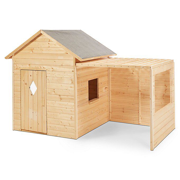 Plastic cheap playhouse b&q