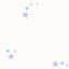 Mimule Cream, purple & teal Star Glitter effect Smooth Wallpaper