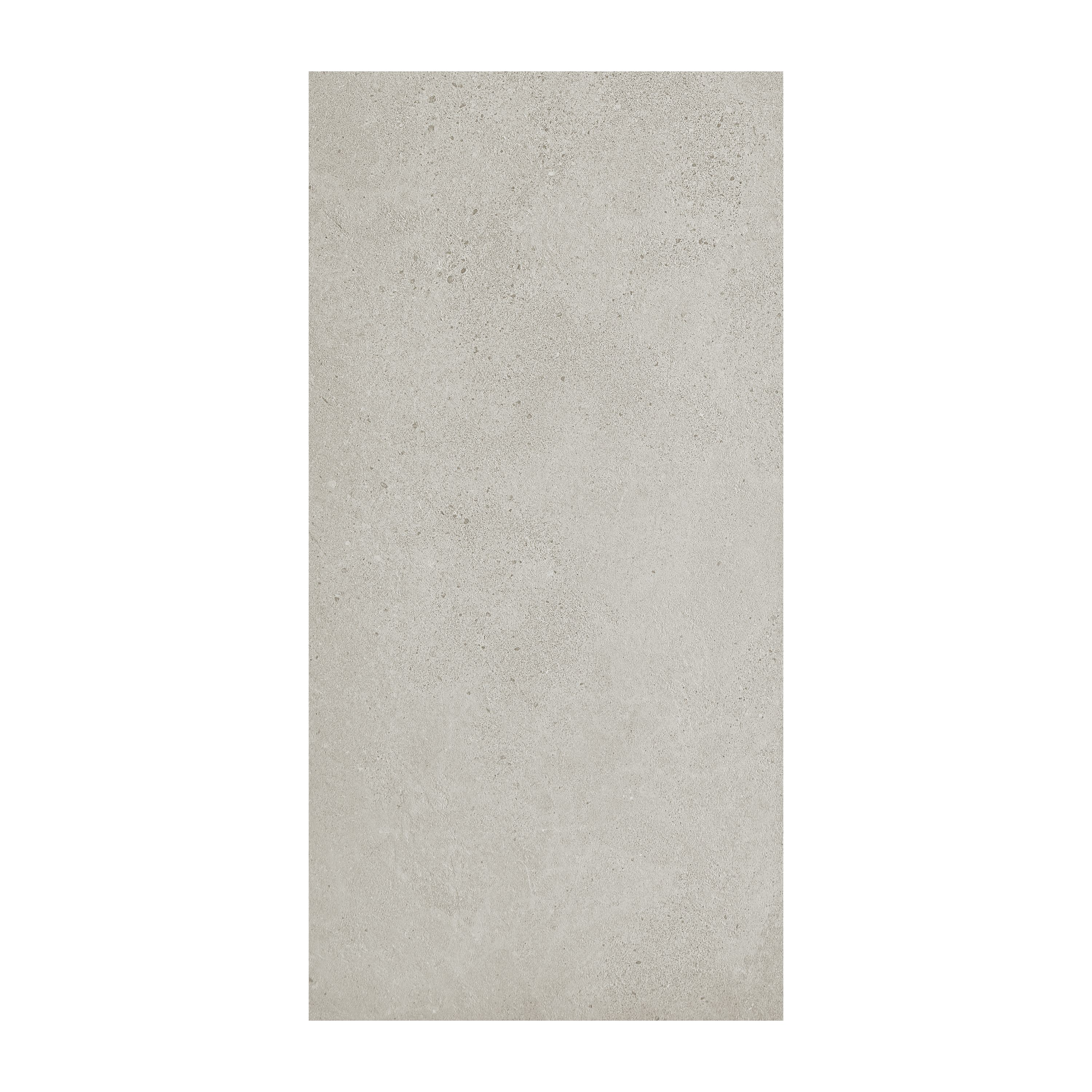 Mineral White Matt Massi Concrete effect Embossed Stone plastic composite (SPC) Indoor Wall tile, Pack of 4, (L)1200mm (W)600mm