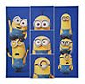 Minions Blue Canvas art, Pack of 5