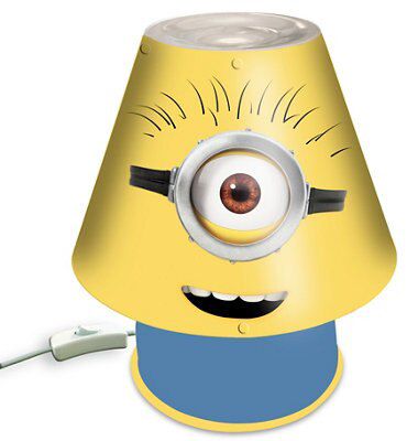 Minions Matt Yellow Desk lamp