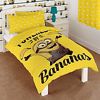 Minions Yellow Single Bedding set