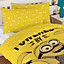 Minions Yellow Single Bedding set