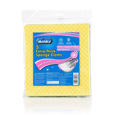Minky Cloth, Pack of 5