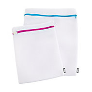 Minky Delicates White 33.33L Laundry bag (H)41cm (W)35cm (D)3.8cm