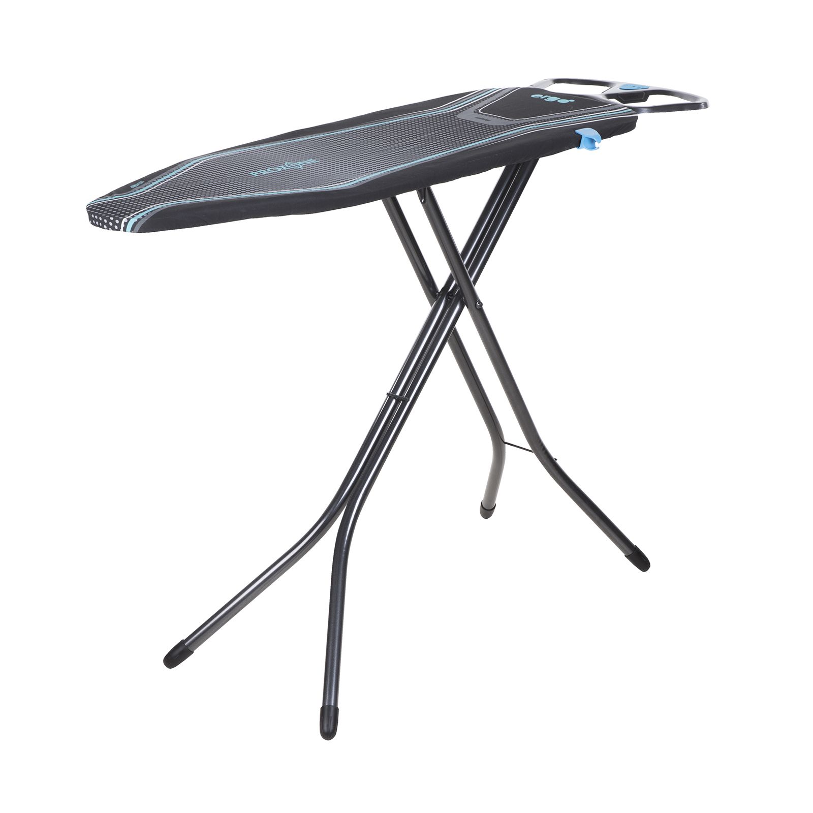 Minky Ergo Grey & blue Metallic effect Ironing board (L)160cm (W)45cm