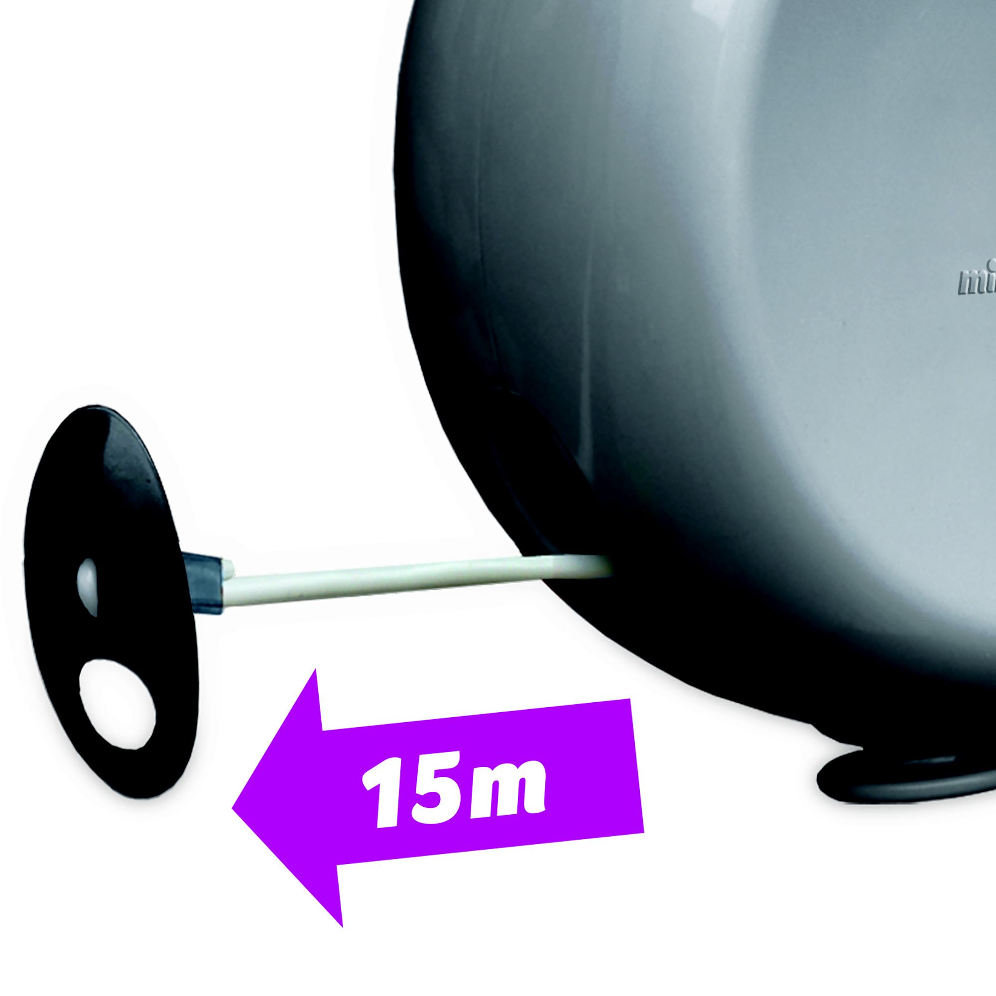 Buy Minky 15m Retractable Reel Outdoor Washing Line