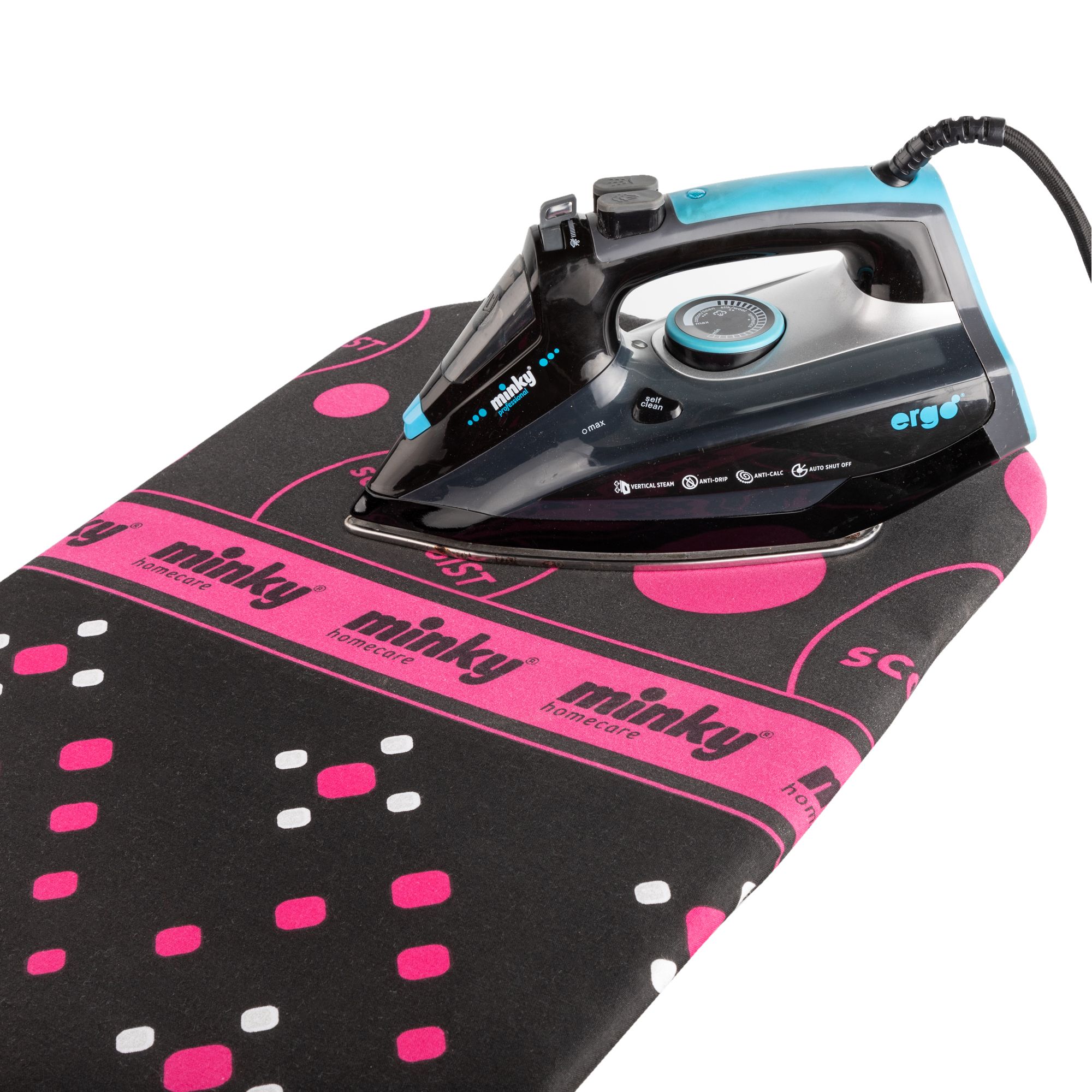 Minky Hot spot scorch resist Ironing board (L)122cm (W)38cm