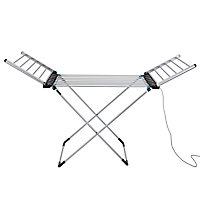 Minky Silver & black Heated airer, (H)940mm (W)1480mm
