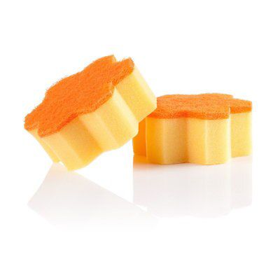 Minky Sponge scourer, Pack of 2