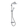 Mira Agile 2-spray pattern Chrome effect Thermostatic Shower