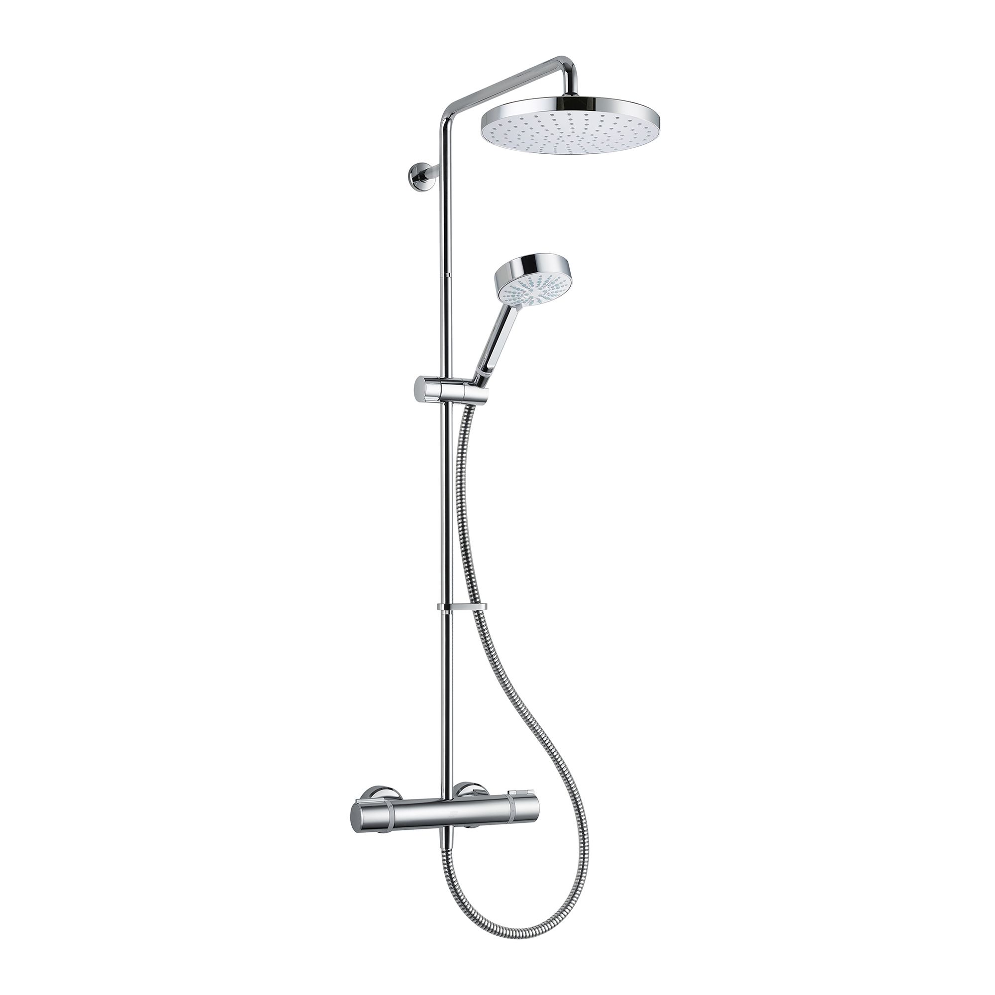 Mira Atom ERD Chrome effect Rear fed Thermostatic Mixer Shower