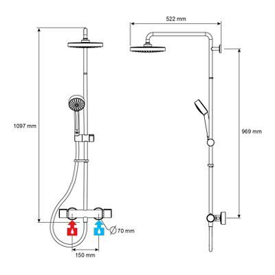 Mira Atom Mixer Shower