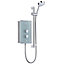 Mira Azora White Manual Electric Shower, 9.8kW