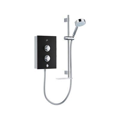 Mira Decor Black onyx Manual Electric Shower, 8.5kW