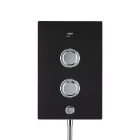 Mira Decor Dual Black onyx Electric Shower, 10.8kW