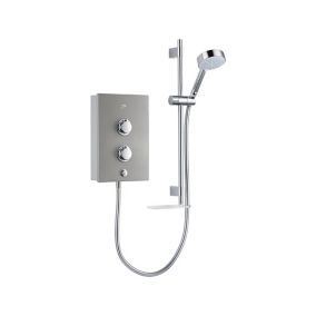 Mira Decor Silver effect Electric Shower, 8.5kW