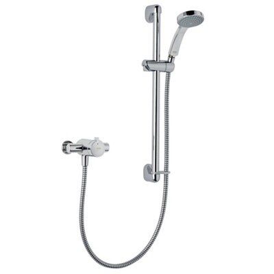 Mira Minilite EV Chrome effect Thermostatic Mixer Shower