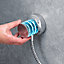 Mira Minimal Single-spray pattern Rear fed Chrome effect Thermostat temperature control Shower kit