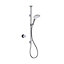 Mira Mode Pumped Chrome effect Ceiling fed Low pressure Digital mixer Shower with
