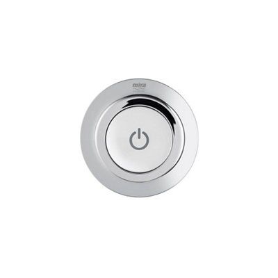 Mira Mode Pumped Chrome effect Ceiling fed Low pressure Digital mixer Shower