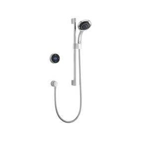 Mira Platinum Chrome effect Exposed valve Pumped mixer Shower
