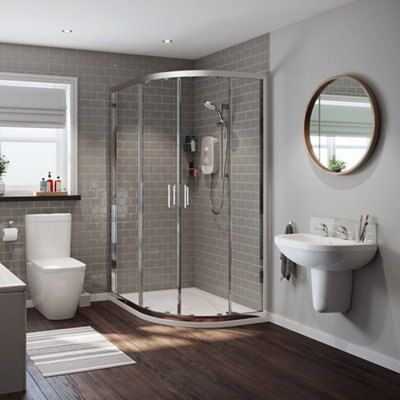 Mira Play White Electric Shower, 9.5kW