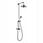 Mira Realm Single-spray pattern Wall-mounted Chrome effect Thermostatic Shower