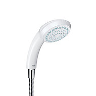 Mira Response 4-spray pattern White Shower head
