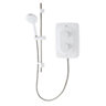 Mira Shore White Chrome effect Electric Shower, 9.5kW