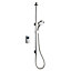Mira Vision High Pressure Ceiling fed Chrome effect Thermostatic Digital mixer Shower