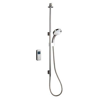 Mira Vision Pumped Chrome effect Ceiling fed Low pressure Digital mixer Concealed valve Shower