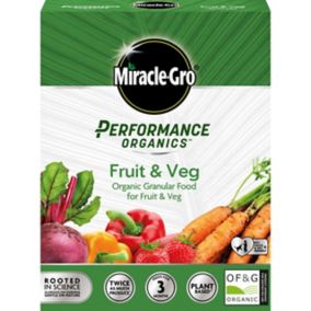 Miracle-Gro Perform Salad & vegetables Plant feed Granules 1kg