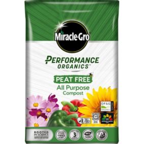 Miracle-Gro Performance Organics Peat-free Multi-purpose Compost 40L