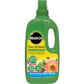 Miracle Gro Pour & feed Liquid Plant feed 1L