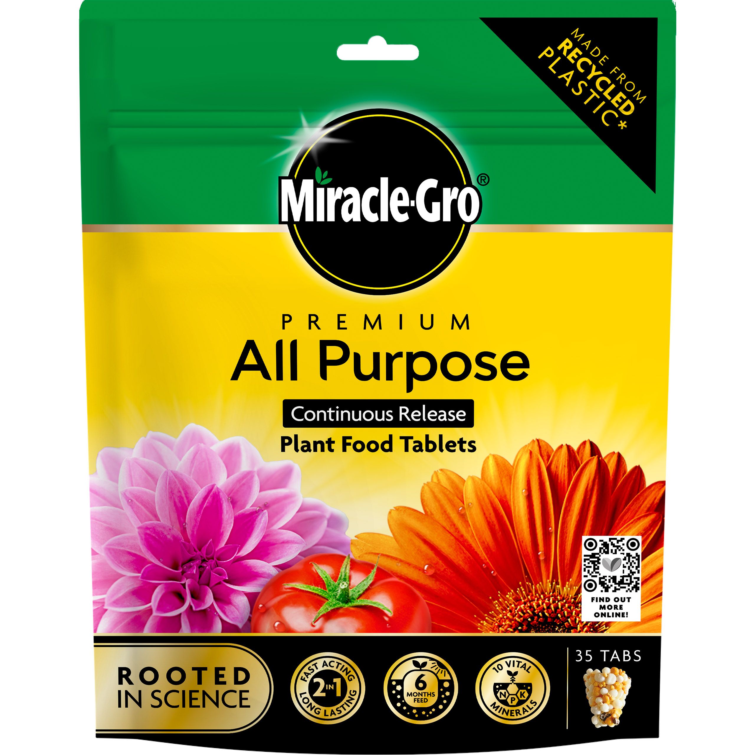 MiracleGro Universal plant food Pellets, 0.15kg DIY at B&Q